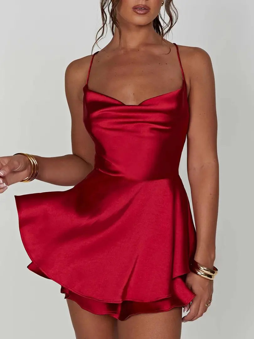 Sexy Silk Cami Dress